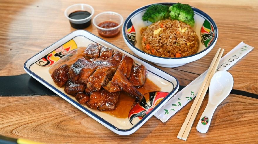 Chinesisches Essen, asiatisches Essen